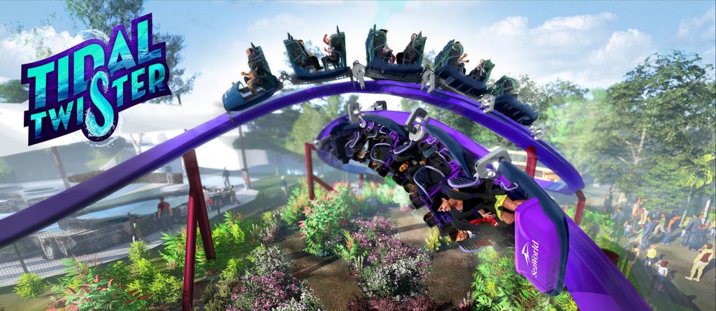 SeaWorld San Diego to launch duelling coaster Tidal Twister in 2019