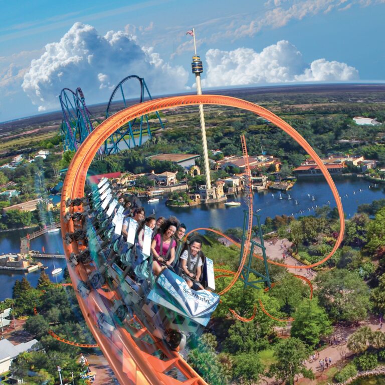 SeaWorld Orlando announces new rollercoaster, Ice Breaker,  to Open in February of 2022